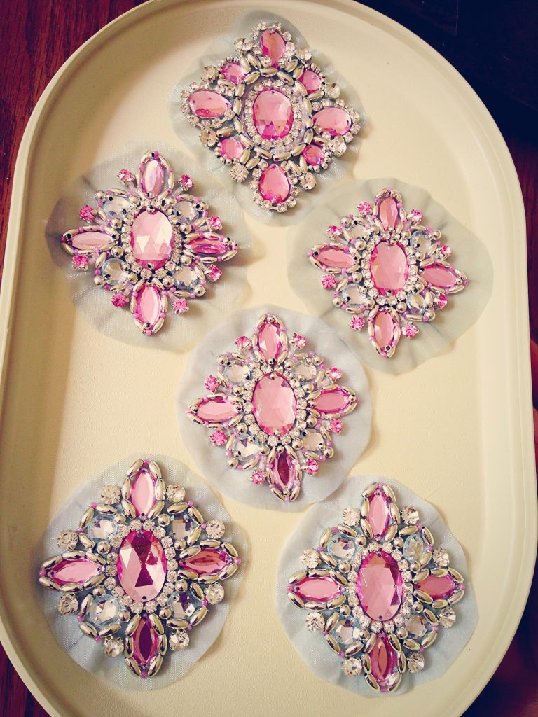 Appliques made samba costumes by Miss Glamurosa Costumes