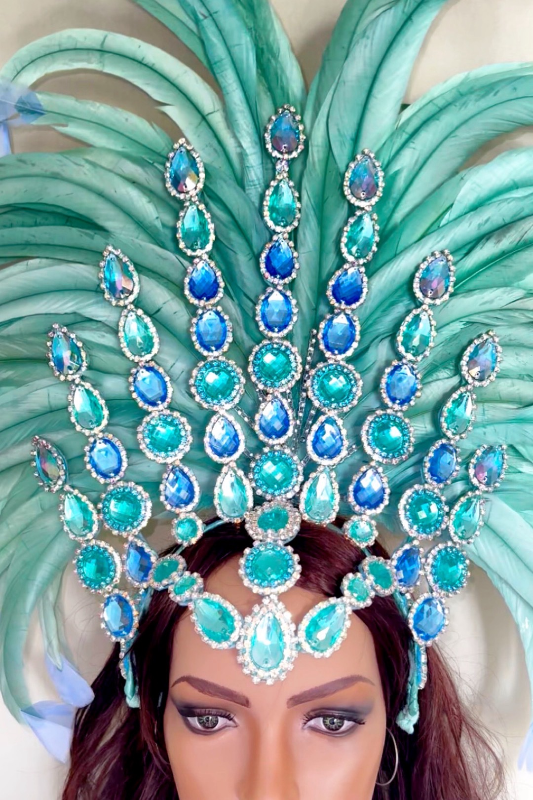 Starlight Blue Samba Costume by Miss Glamurosa Costumes