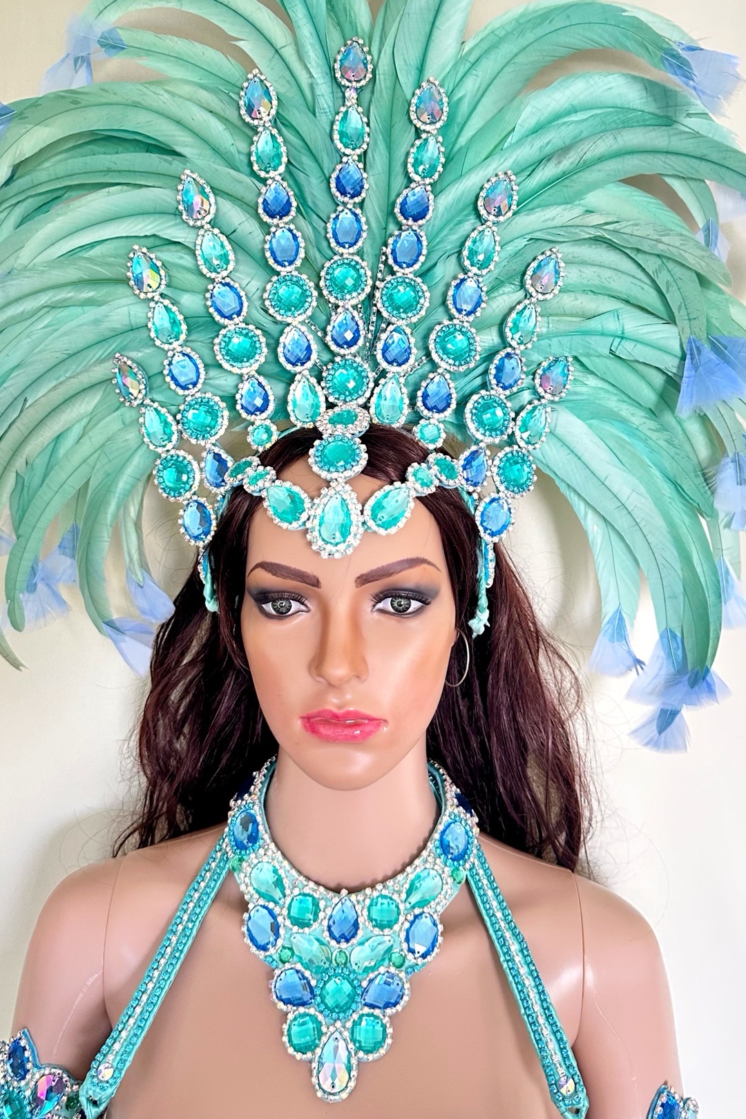 Starlight Blue Samba Costume by Miss Glamurosa Costumes