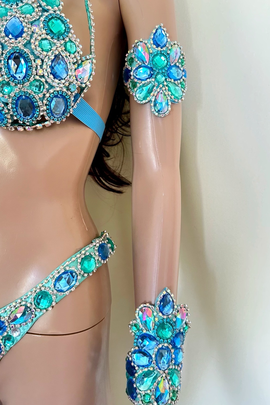 Starlight Blue Samba Costume by Miss Glamurosa Costumes