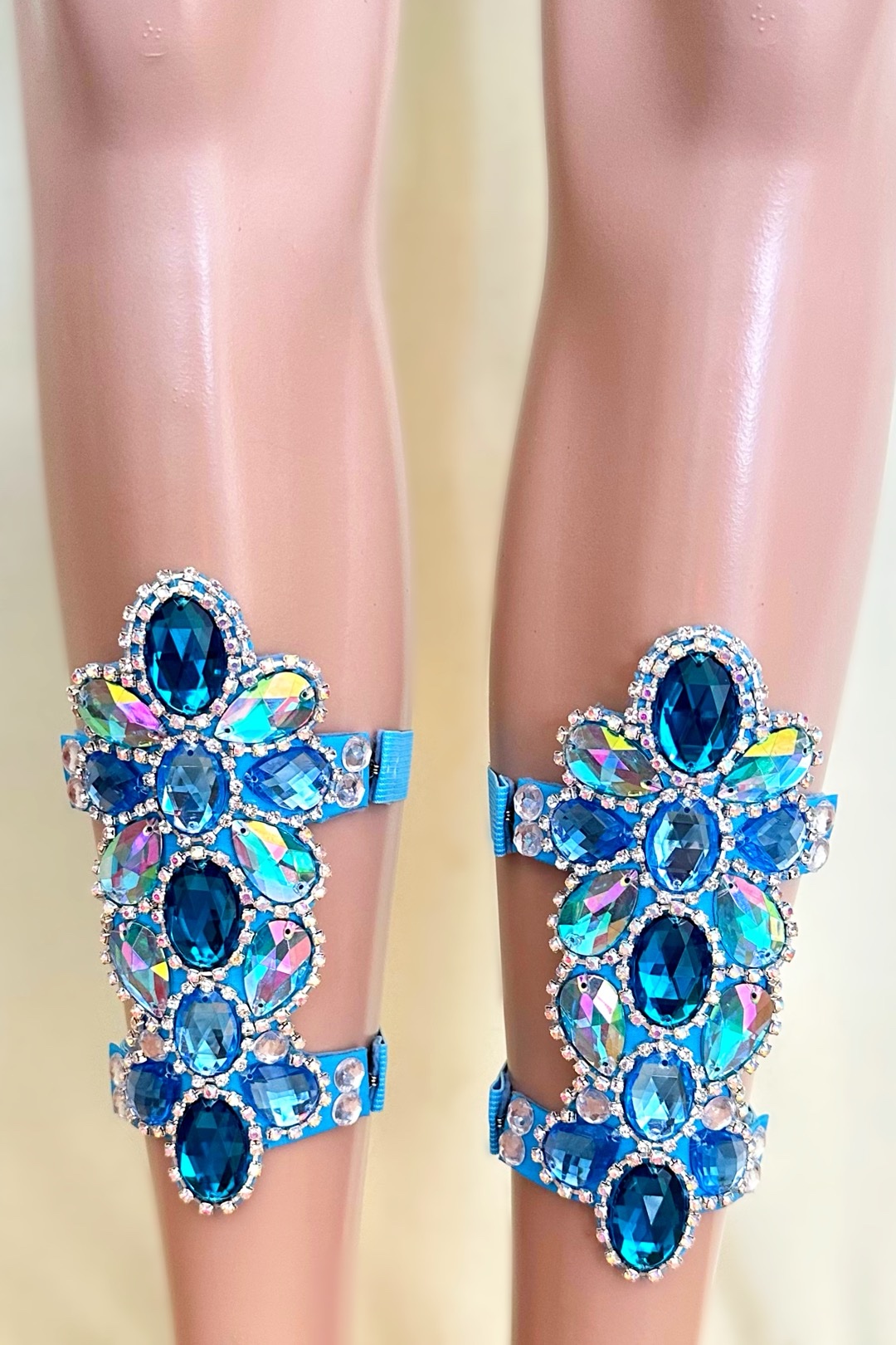 Mystical Luxe - blue samba costume by Miss Glamurosa Costumes