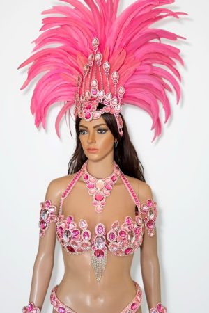 Encantada - New Pink Samba Costume by Miss Glamurosa Costumes
