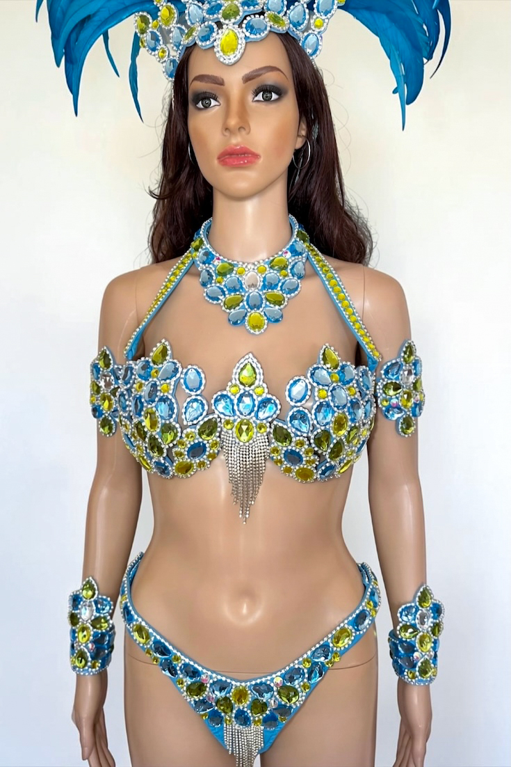 Magia Lux Samba Costume by Miss Glamurosa Costumes