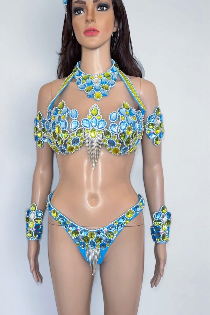 Magia Lux Samba Costume by Miss Glamurosa Costumes