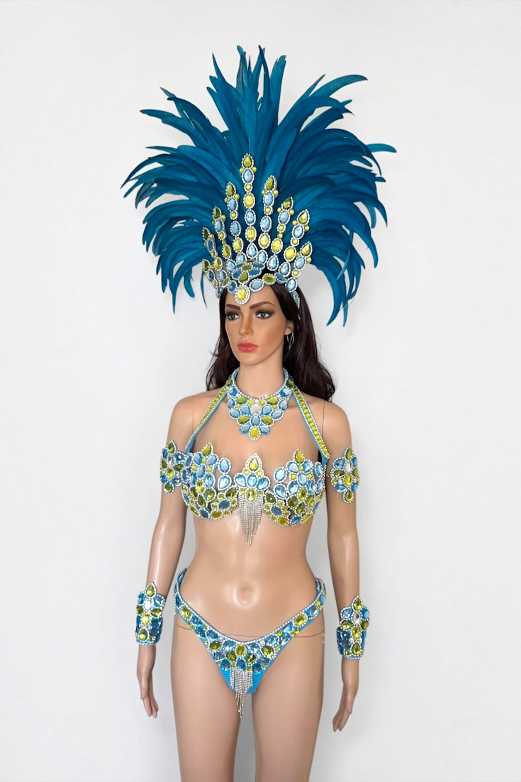 Magia Lux Samba Costume by Miss Glamurosa Costumes
