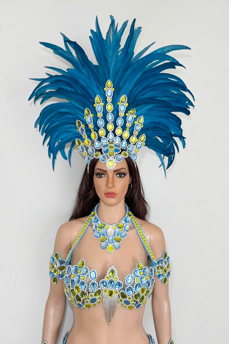 Magia Lux Samba Costume by Miss Glamurosa Costumes