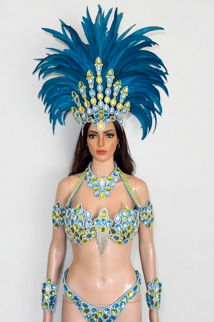 Magia Lux Samba Costume by Miss Glamurosa Costumes