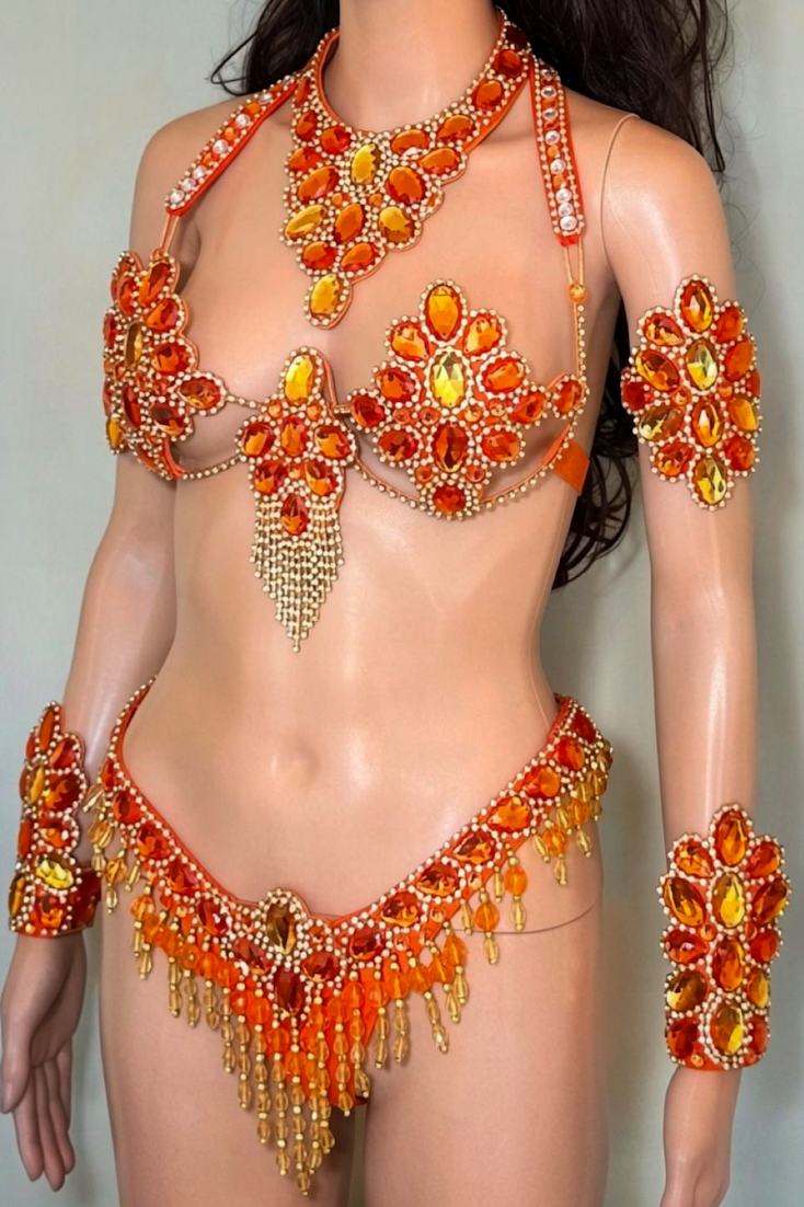 Miss Glamurosa Boutique - new handmade samba costume - online shopping