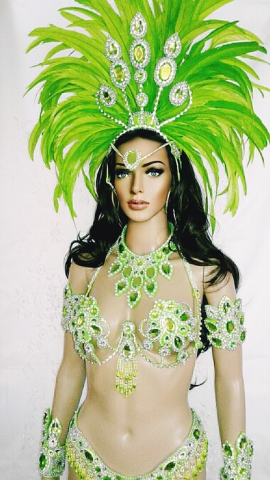 Fruta Exótca samba costume by Miss Glamurosa Costumes