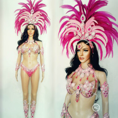 Le Fleur samba costume by Miss Glamurosa Costumes