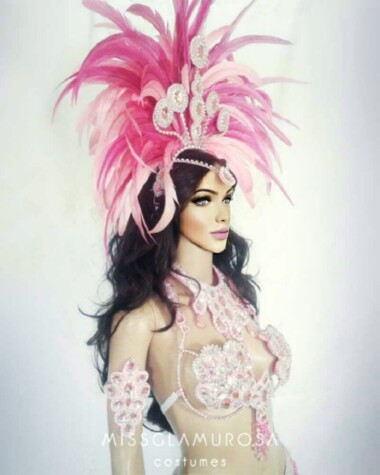 Mariposa samba costume by Miss Glamurosa Costumes