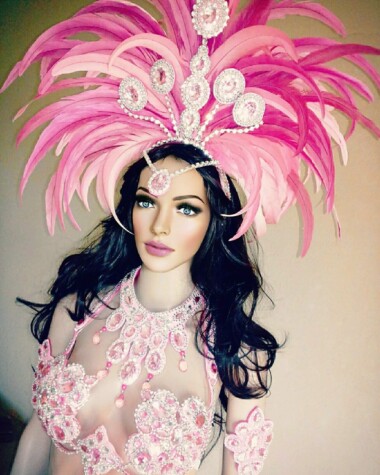 Mariposa samba costume by Miss Glamurosa Costumes