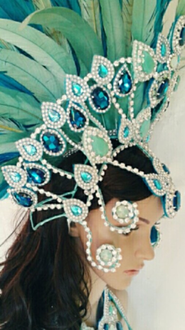 Pura Beleza samba costume by Miss Glamurosa Costumes