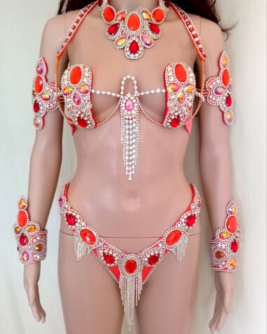 Foxy Samba Costume by Miss Glamurosa Costumes