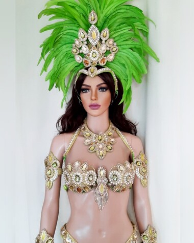 Tropical Charm Samba Costume by Miss Glamurosa Costumes