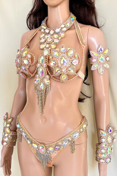 Majestic Shine II Samba Costume by Miss Glamurosa Costumes