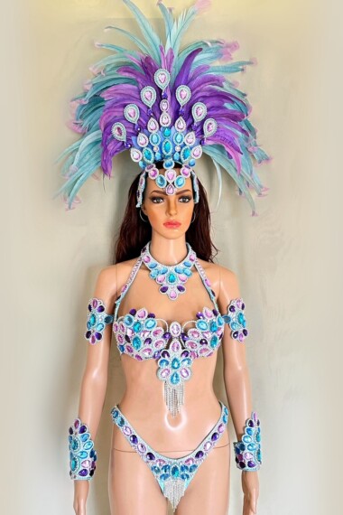 Reina Radiante Samba Costume - Handmade by Miss Glamurosa Costumes