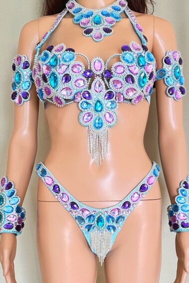 Reina Radiante Samba Costume - Handmade by Miss Glamurosa Costumes