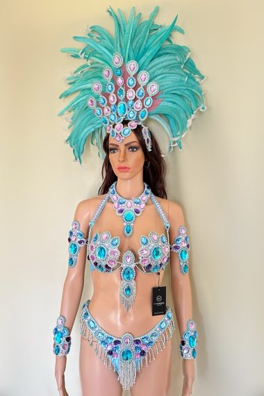 Beleza Royal samba costume by Miss Glamurosa Costume