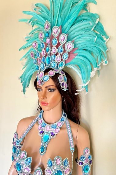 Beleza Royal samba costume by Miss Glamurosa Costume