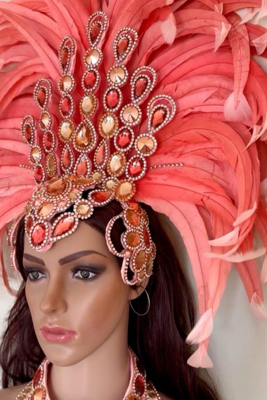 Juicy Peach Samba Costume by Miss Glamurosa Costumes